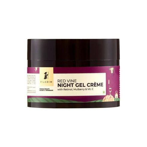 Pilgrim French Red Vine Anti Aging Night Gel Cream